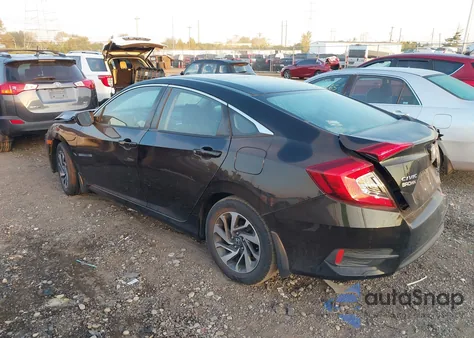 2016 Honda Civic Ex z USA, uszkodzony, nr VIN 19XFC2F70GE078099